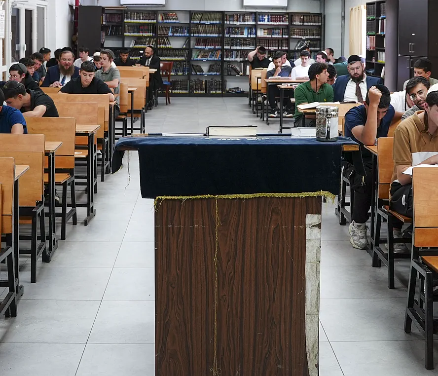 בית המדרש בשעת הסדר
