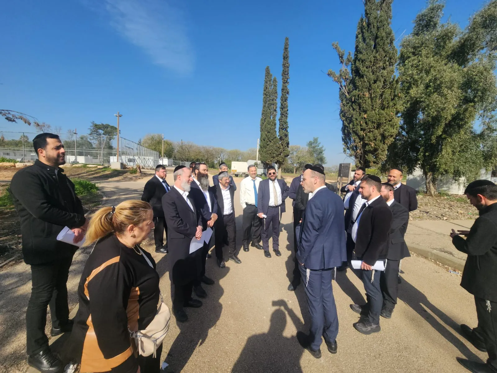 ביקור דרכא - משלחת ׳דרכא׳ ביקרה בישיבה