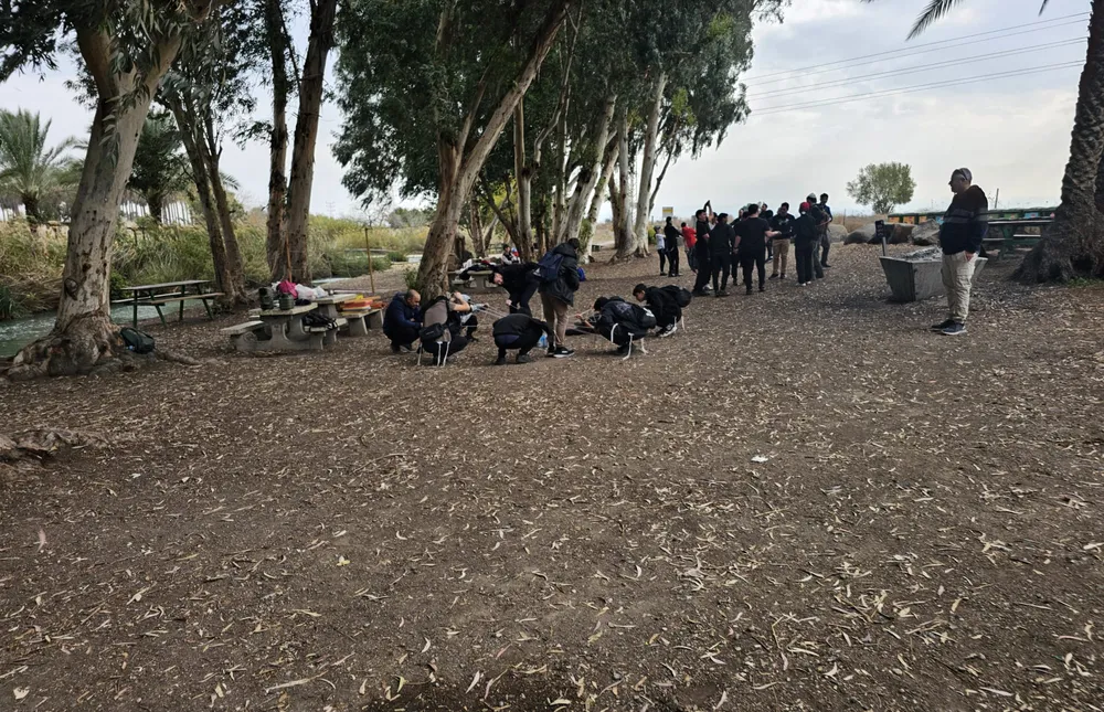 הליכה בשביל הטיול