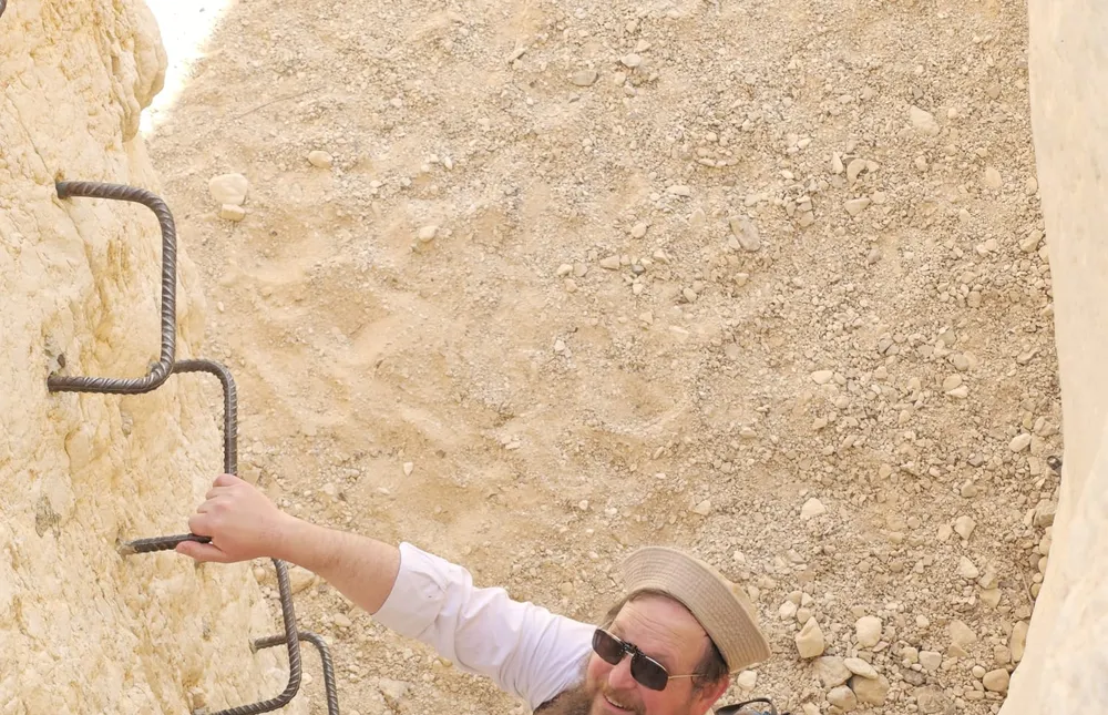 טיפוס במעבר הסלעים