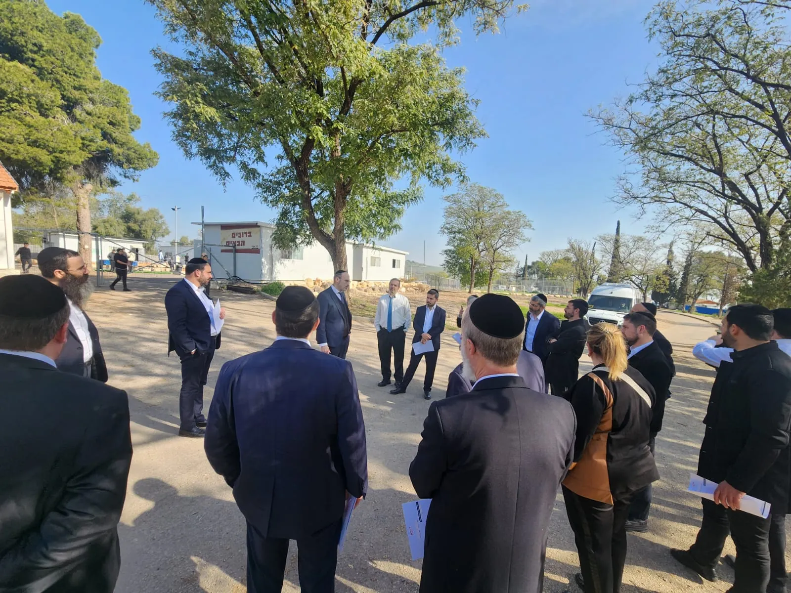 ביקור דרכא - משלחת ׳דרכא׳ ביקרה בישיבה