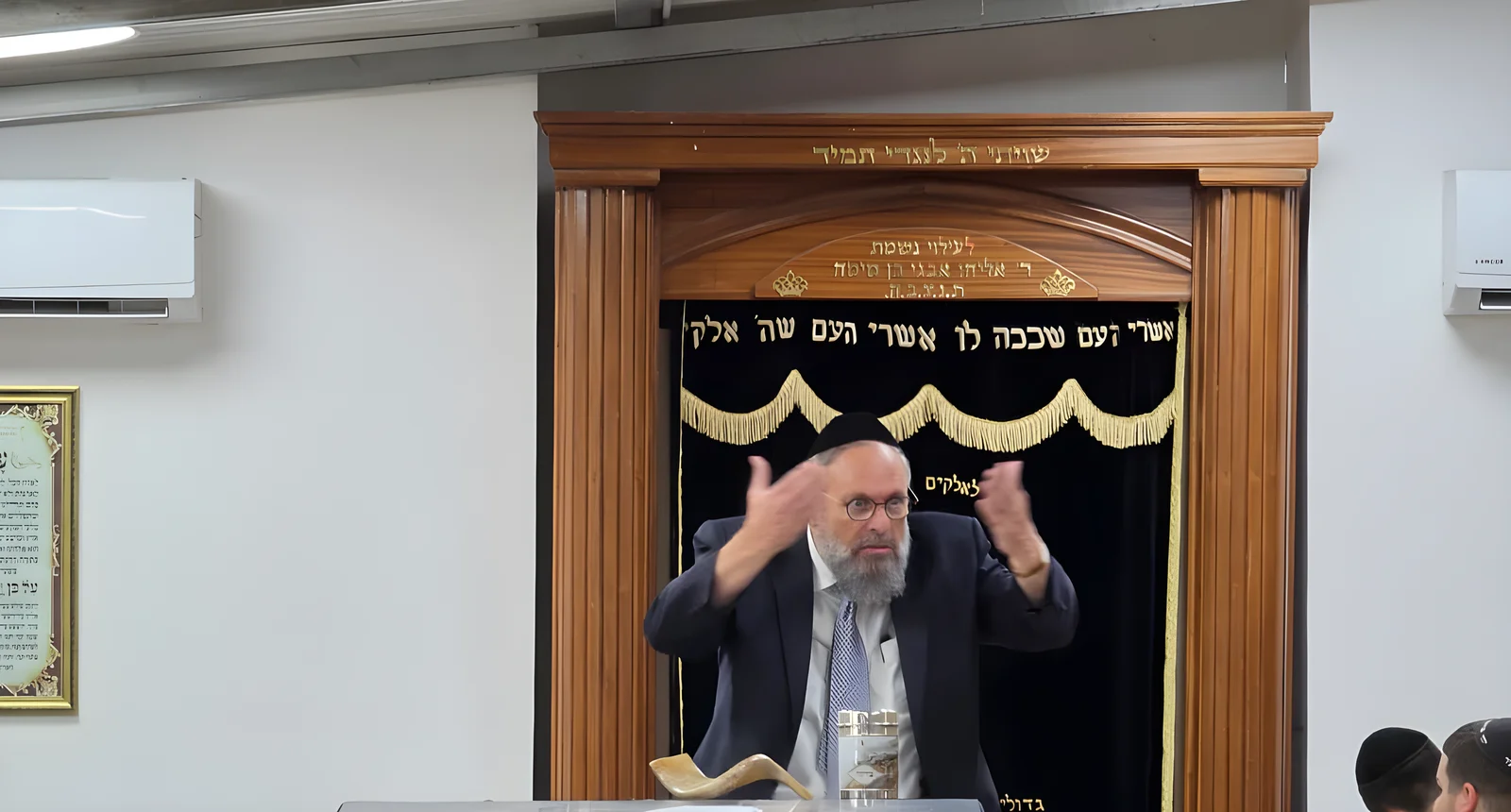 הנשיא הגיע אלינו