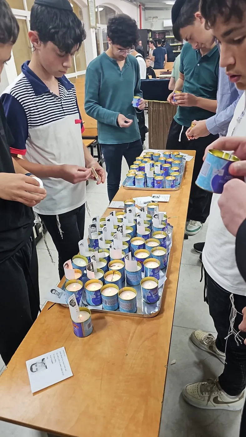 הרצאה ליום הזיכרון - נרות ושיחה לקראת יום הזיכרון