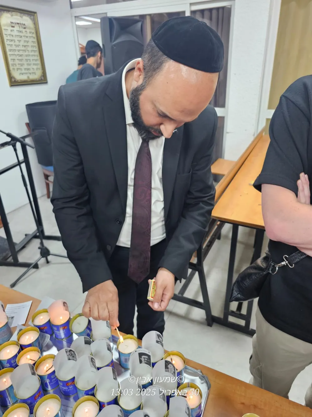 הרצאה ליום הזיכרון - נרות ושיחה לקראת יום הזיכרון
